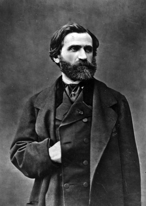 picture of composer Giuseppe Verdi